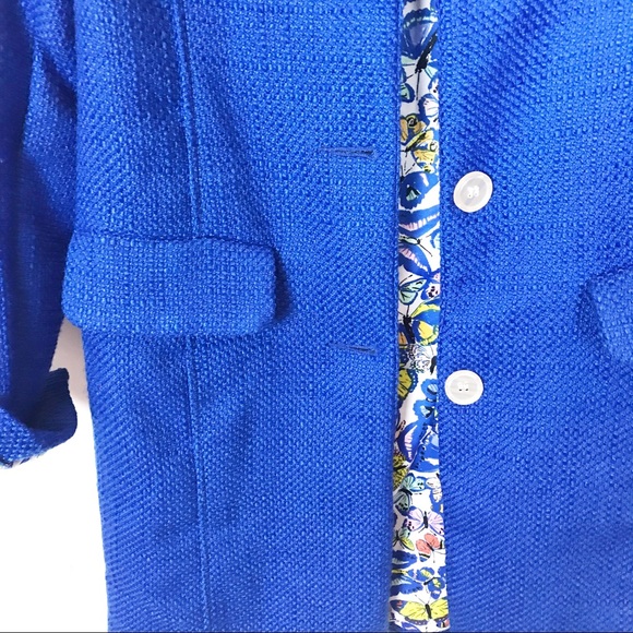 Gorgeous Vibrant Blue Spring Jacket - Picture 5 of 8